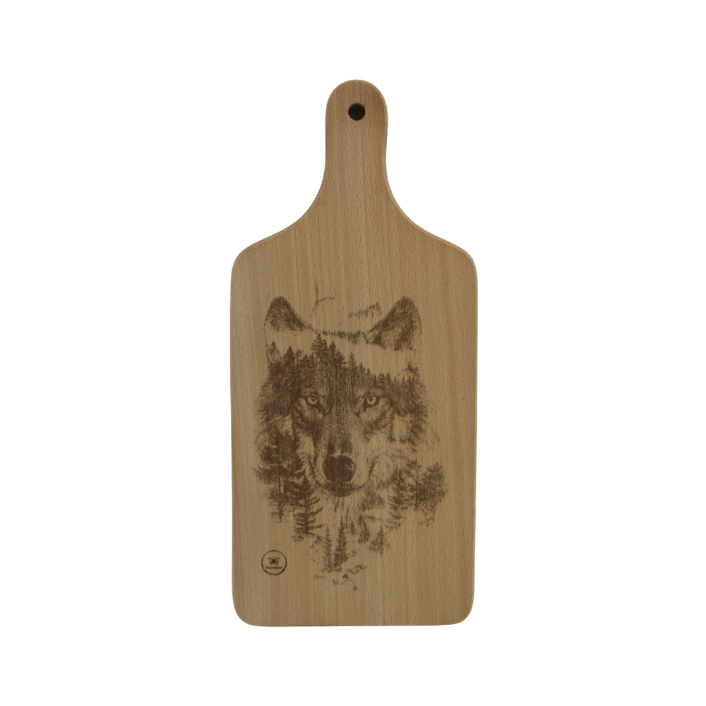 Tagliere in legno di faggio naturale