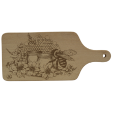 Tagliere in legno di faggio naturale