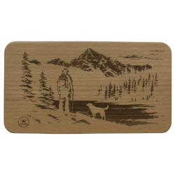 Tagliere in legno di faggio naturale