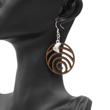 Paire de boucles d’oreilles fait à la main. Idée de cadeau. Fait main