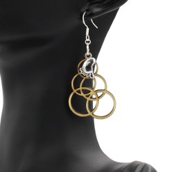 Boucles d'oreilles en bois