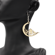 Paire de boucles d’oreilles fait à la main. Idée de cadeau. Fait main