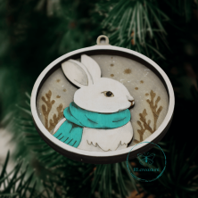 Lapin en bois