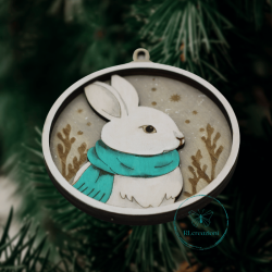 Lapin en bois
