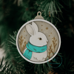 Lapin en bois