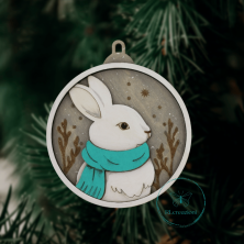 lapin en bois