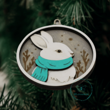 lapin en bois