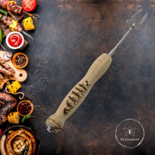 Spieß/Teleskopspieß mit Lasergravur evolution