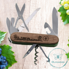 Victorinox Huntsman Wood agriculture paysanne