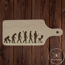 Tagliere in legno di faggio naturale