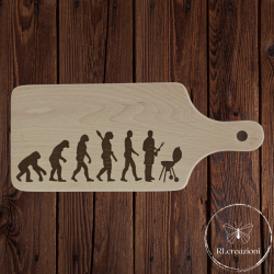 Tagliere in legno di faggio naturale