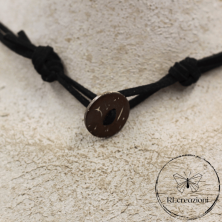 Collana in rame fatta a mano, artigianato ticino