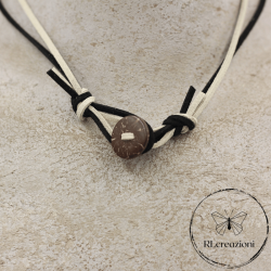 Collier en cuivre fait à la main, artisanat tessinois