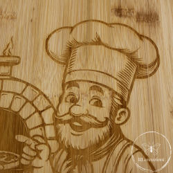 Tagliere per pizza in bambù