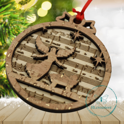 decorazione  in legno "Angelo"