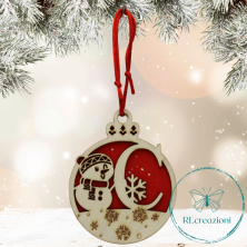 une décoration spéciale pour l'arbre de Noël. Lettre "C". Personnalisation sur demande