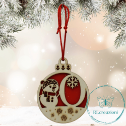 une décoration spéciale pour l'arbre de Noël. Lettre "O". Personnalisation sur demande