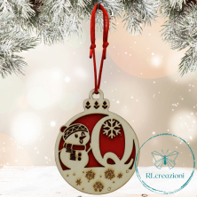 une décoration spéciale pour l'arbre de Noël. Lettre 'Q'. Personnalisation sur demande