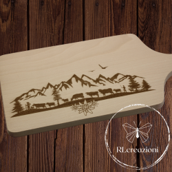Planche à découper de la Transhumance
