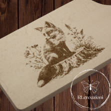 Planche à découper Renard
