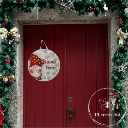 Couronne de Noël Gnome