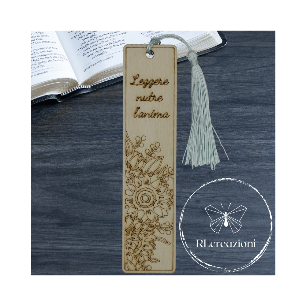 segnalibro in legno