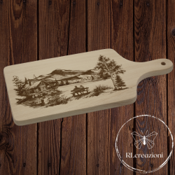 Planche à découper Lac