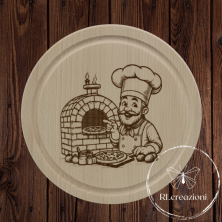 Planche à découper en hêtre. Gravure au laser. Personnalisation sur demande