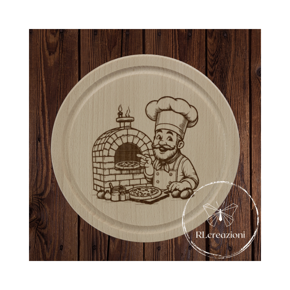 Planche à découper en hêtre. Gravure au laser. Personnalisation sur demande