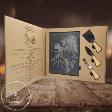 set di servizio per formaggi