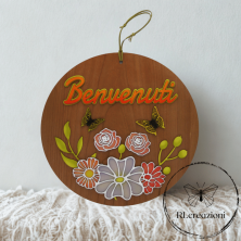 Décoration d'intérieur. Découpe au laser. Aérographe