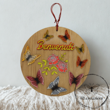 Décoration d'intérieur. Découpe au laser. Aérographe