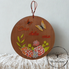 Décoration d'intérieur. Découpe au laser. Aérographe