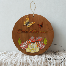 Decorazione per la casa. Taglio laser. Aerografo