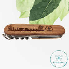 Victorinox Spartan Wood pastorizia incisione laser