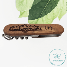 Victorinox Spartan Wood transumanza con incisione laser