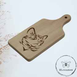 Planche à découper « chat »