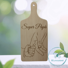 tagliere con incisione laser