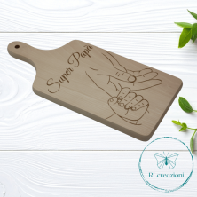 Tagliere "Super papà"