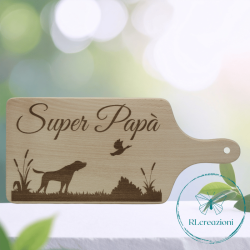 Planche à découper « Super papa »