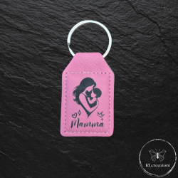 Porte-clés en simili cuir avec gravure laser. Love. Personnalisables. Parfaits comme cadeaux d'entreprise