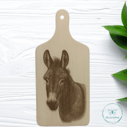 tagliere in legno di faggio con incisione laser. Personalizzato su richiesta