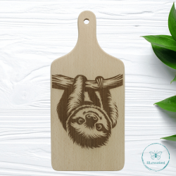 tagliere in legno di faggio con incisione laser. Personalizzato su richiesta