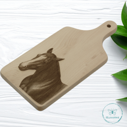 Planche à découper « Cheval »