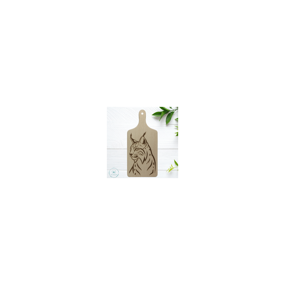 tagliere con incisione laser. Personalizzato su richiesta