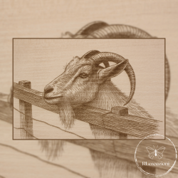 Tagliere "Capra"