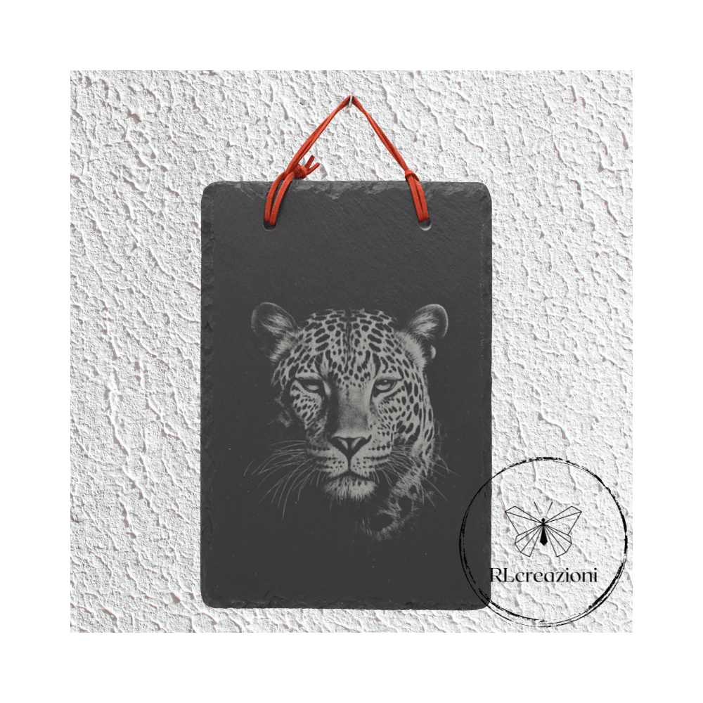 quadro in ardesia con incisione laser. Personalizzato su richiesta