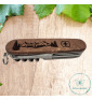 Victorinox Huntsman Wood con incisione laser. 13 funzioni. Personalizzato su richiesta.