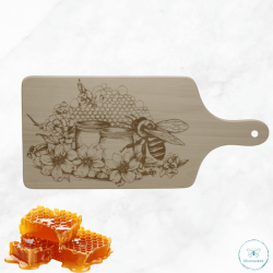 tagliere in legno di faggio. Ape. Personalizzato su richiesta