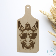 tagliere in legno di faggio con incisione laser. Personalizzato su richiesta